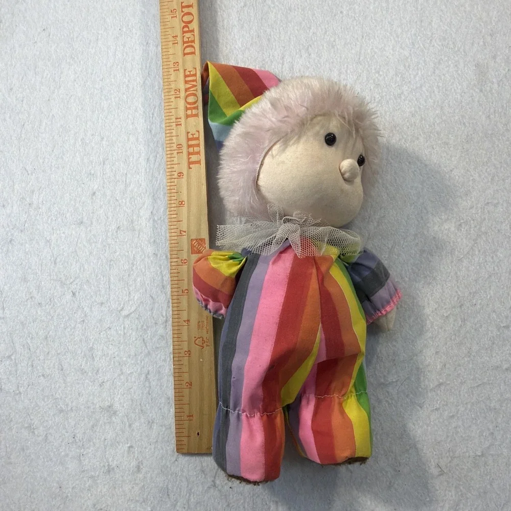 VTG Musical Clown Doll Head Moves To The Music Made In‎ Taiwan colorful Works